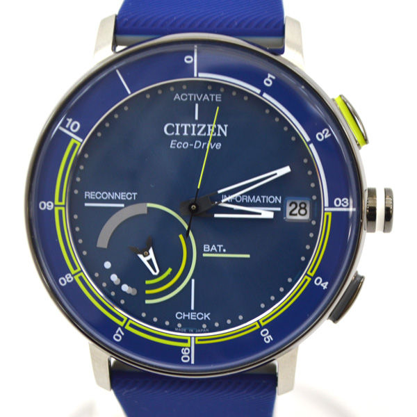 CITIZEN / シチズン ◆CONNECTED スマートウォッチ Eco-Drive Riiiver 腕時計 ソーラー BZ7014-06L【ウォッチ】【中古】