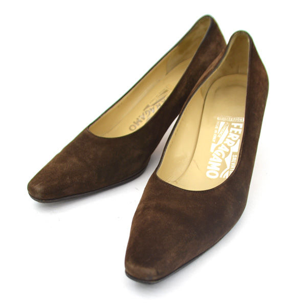 ・メーカー ：Salvatore Ferragamo / サルヴァトーレフェラガモ ・サイズ ：表記サイズ:6，アウトソール （約ｃｍ）:25，甲の横幅 （約ｃｍ）:7，ヒール高さ （約ｃｍ）:5，全