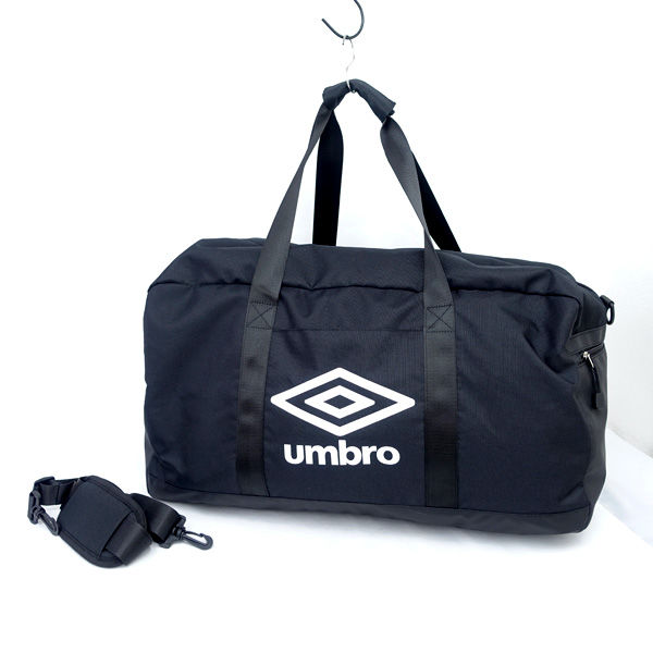 UMBRO / アンブロ ◆2WAYボストンバッグ/スポーツバッグ/ナイロン/ブラック 70789 メンズファッション 【中古】