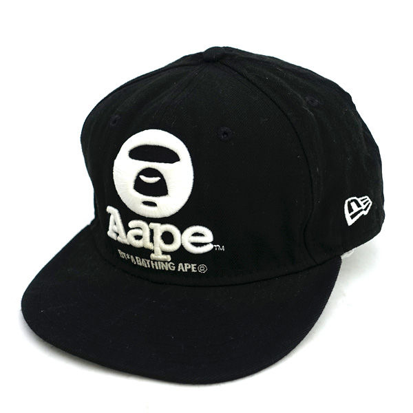 ・メーカー ：NEW ERA × AAPE ・サイズ ：表記サイズ:7 1/4(57.7cm，頭囲 （約ｃｍ）:57，深さ （約ｃｍ）:11，つば幅 （約ｃｍ）:18，つば長さ （約ｃｍ）:7， ・色