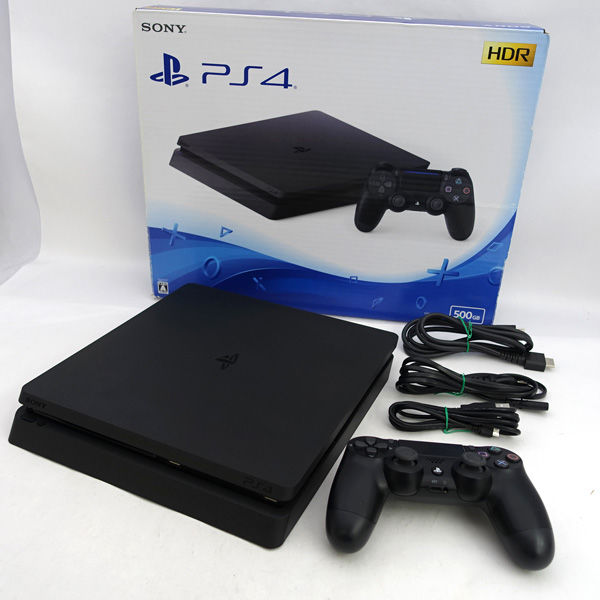 ・メーカー ：SONY / ソニー ・製品型番 ：CHU-2200A ・製造番号 ：03274525825851898 ・色(柄)の系統：ブラック ・デザイン ：プレステ4 ゲーム機 ・付属品 ：箱・