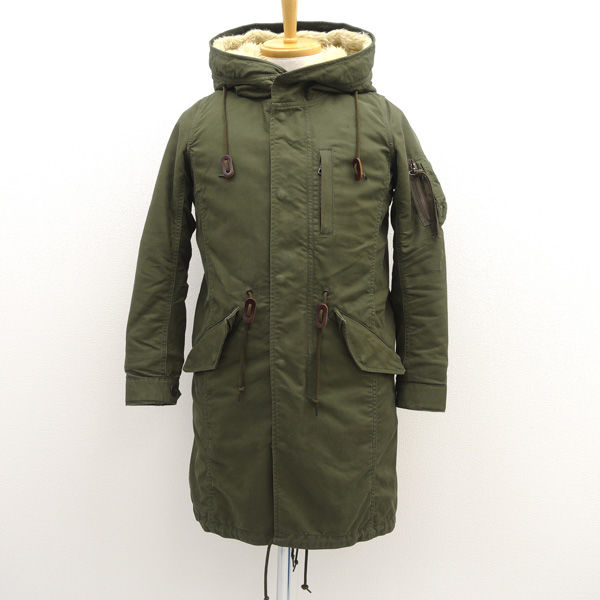 AMERICAN RAG CIE / アメリカンラグシー ◆モッズコート/M-1951/MIL-J-7682/カーキ/サイズ00 AFN-L162-C0001 メンズ 【中古】