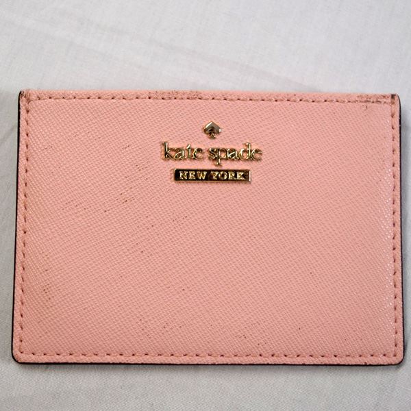 ・メーカー ：Kate Spade / ケイトスペード ・サイズ ：横幅（W) （約ｃｍ）:10，高さ（H) （約ｃｍ）:7，奥行（D) （約ｃｍ）:1，総重量 （約ｇ）:25，【カード入れ】:2，【