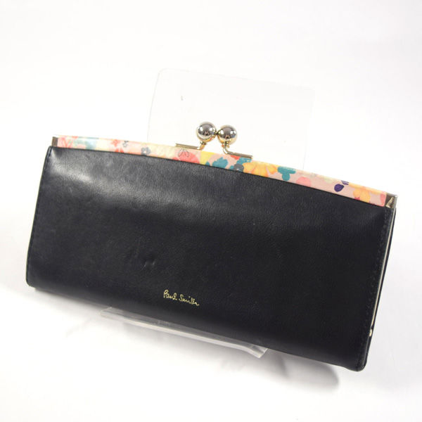 ・メーカー ：Paul Smith / ポールスミス ・サイズ ：横幅（W) （約ｃｍ）:19.5，高さ（H) （約ｃｍ）:11，奥行（D) （約ｃｍ）:1.4，総重量 （約ｇ）:170，【小銭入れ】